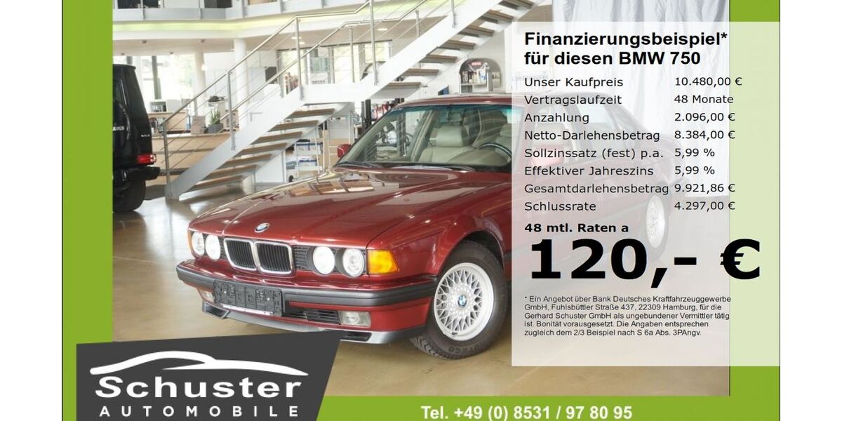 BMW 750 161.849 km 10.480 &euro; Ruhstorf 94099