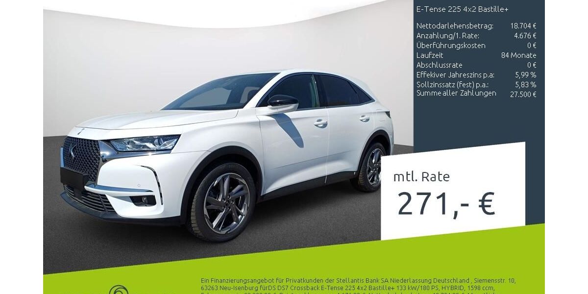 DS Automobiles DS7 (Crossback) 28.410 km 23.180 &euro; Bocholt 46395