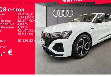 Audi Q8 e-tron 41.187 km 52.750 &euro; Frankfurt am Main 60314