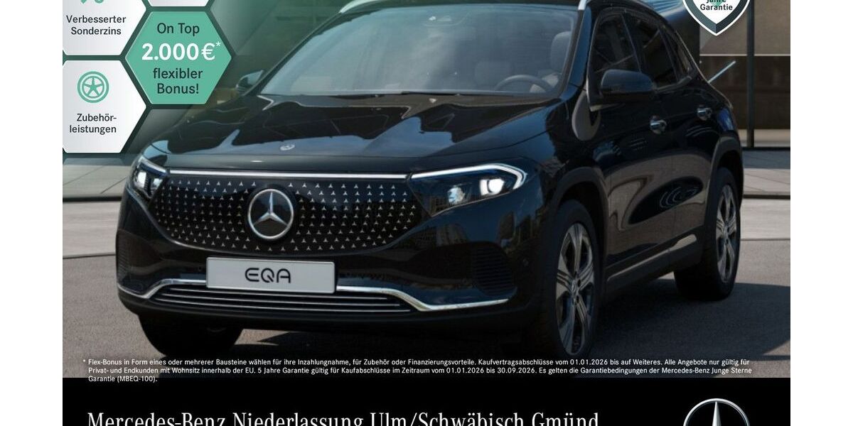 Mercedes-Benz EQA 20.499 km 37.890 &euro; Schwäbisch Gmünd 73529