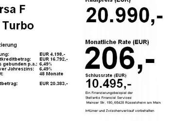 Opel Corsa 4.999 km 20.990 &euro; Leipzig 04179