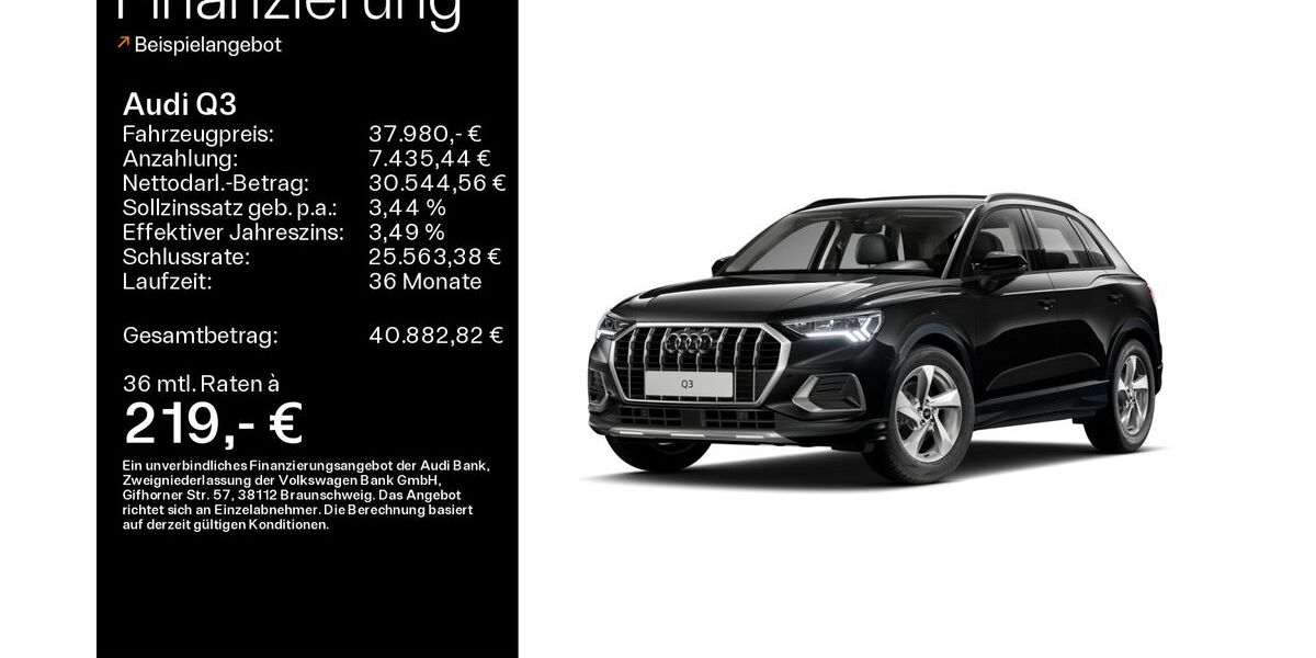 Audi Q3 18.909 km 37.980 &euro; Bad Kissingen 97688