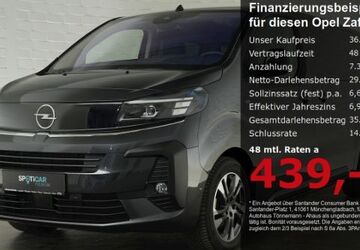 Opel Zafira Life 1.050 km 36.724 &euro; Ahaus 48683