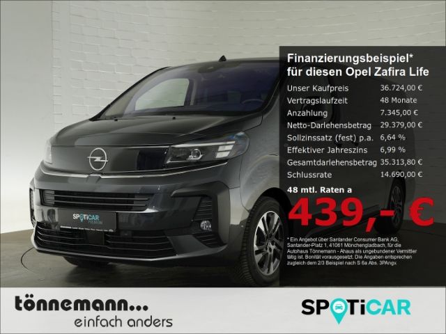 Opel Zafira Life 1.050 km 36.724 &euro; Ahaus 48683