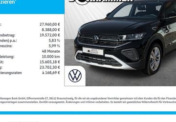 VW T-Cross 1.990 km 27.960 &euro; Bad Aibling 83043
