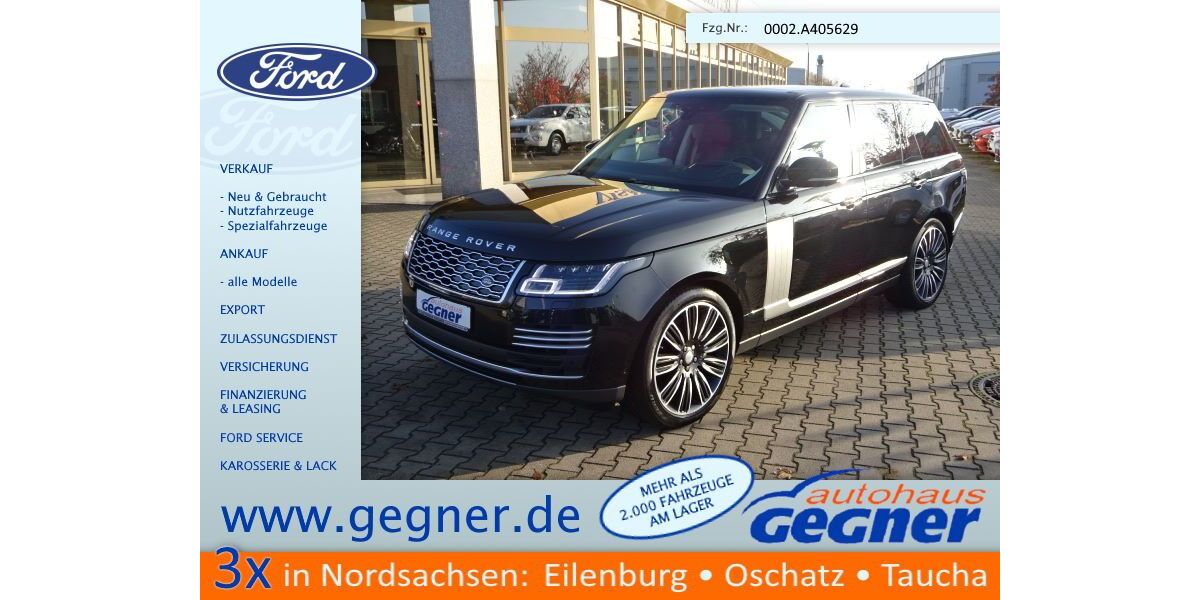 Land Rover Range Rover 39.986 km 65.440 &euro; Eilenburg 04838