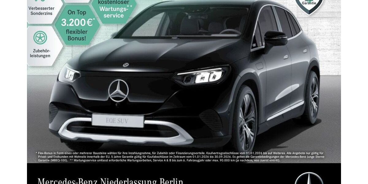 Mercedes-Benz EQE SUV 10.115 km 53.590 &euro; Berlin 10587