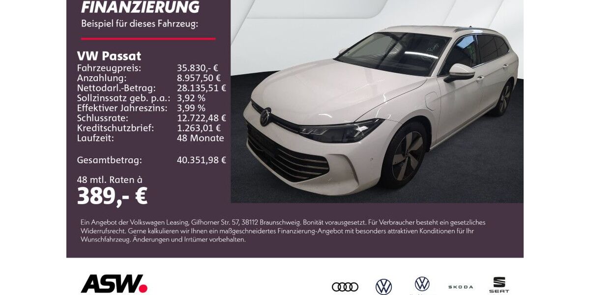 VW Passat 25.500 km 35.830 &euro; Weinsberg 74189
