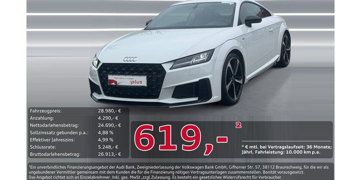 Audi TT 85.204 km 28.490 &euro; Ingolstadt 85057