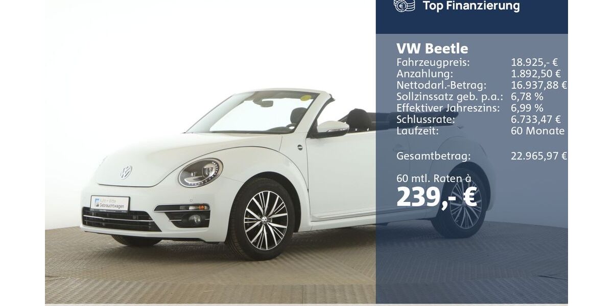 VW Beetle 24.347 km 18.925 &euro; Jesteburg 21266