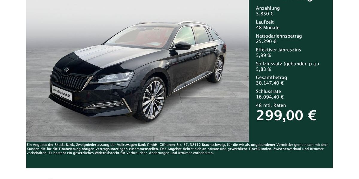 Skoda Superb 50.274 km 31.140 &euro; Dortmund 44269