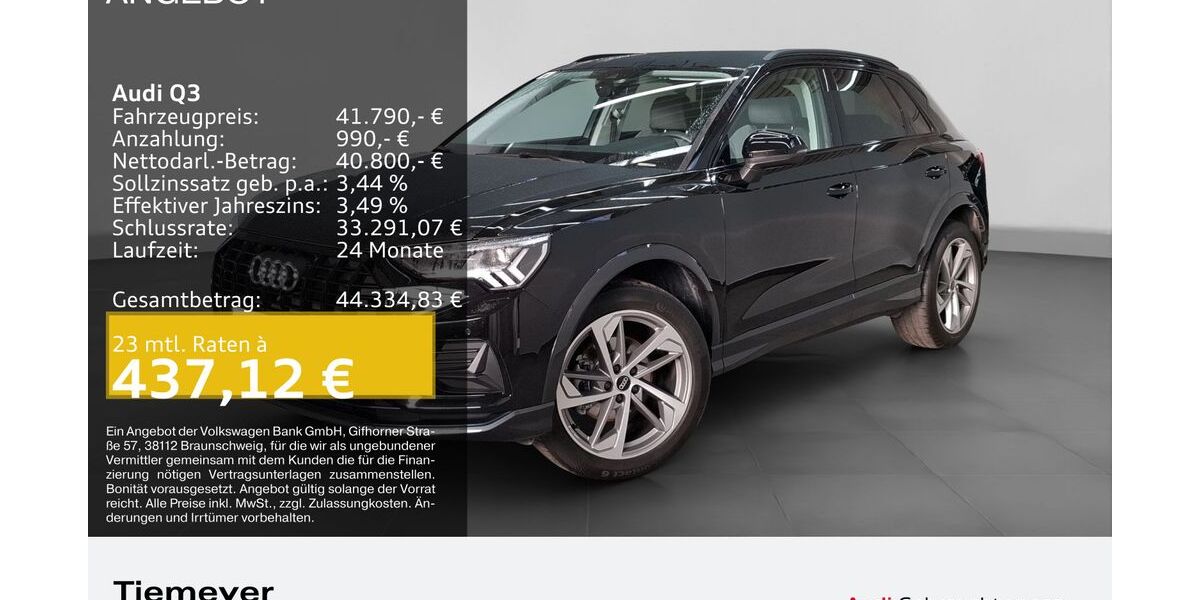 Audi Q3 8.485 km 40.880 &euro; Bochum 44809