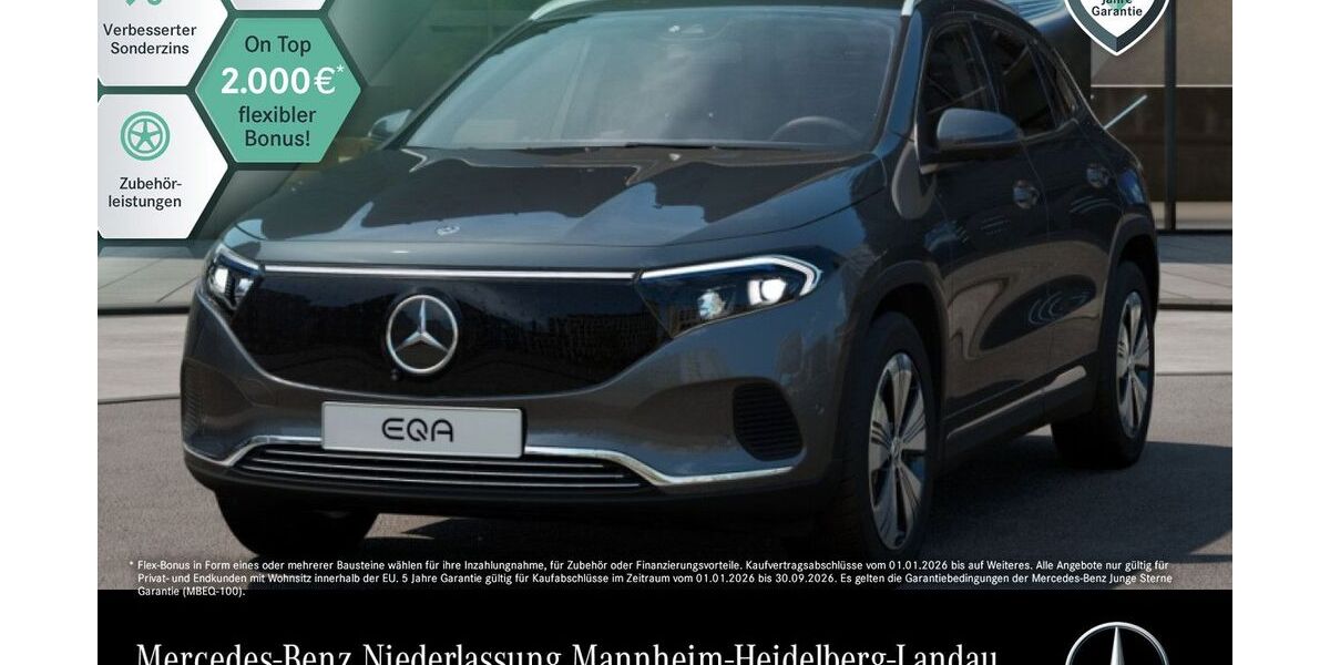 Mercedes-Benz EQA 10.180 km 40.990 &euro; Mannheim 68165
