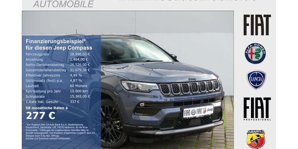 Jeep Compass 13.427 km 27.990 &euro; Völklingen 66333