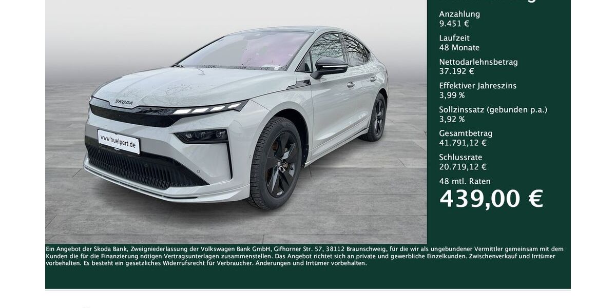 Skoda Enyaq 20.560 km 46.528 &euro; Dortmund 44269