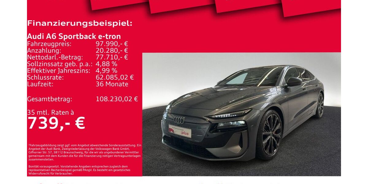 Audi A6 e-tron 9.999 km 82.990 &euro; Hannover 30179