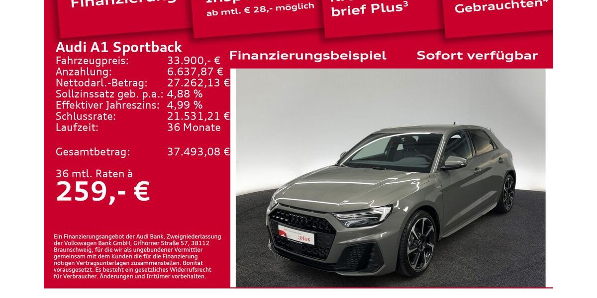 Audi A1 2.800 km 33.420 &euro; Berlin 10587