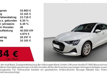 Audi A3 7.450 km 33.883 &euro; Nürnberg 90411