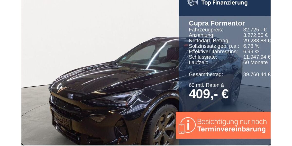 Cupra Formentor 17.898 km 32.725 &euro; Jesteburg 21266