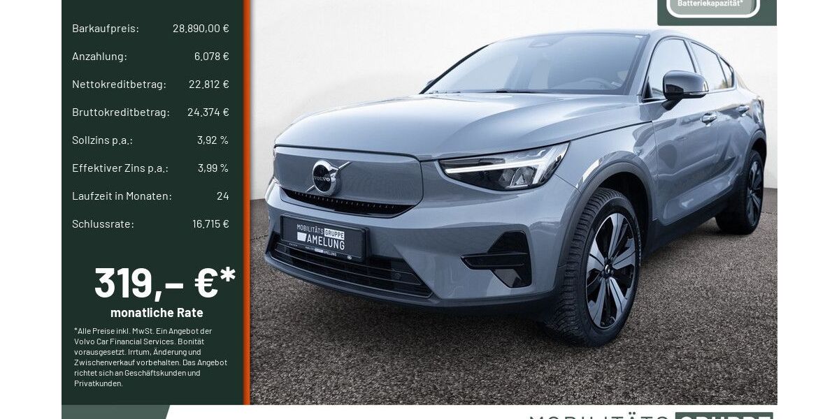 Volvo C40 46.408 km 28.890 &euro; Engelskirchen 51766