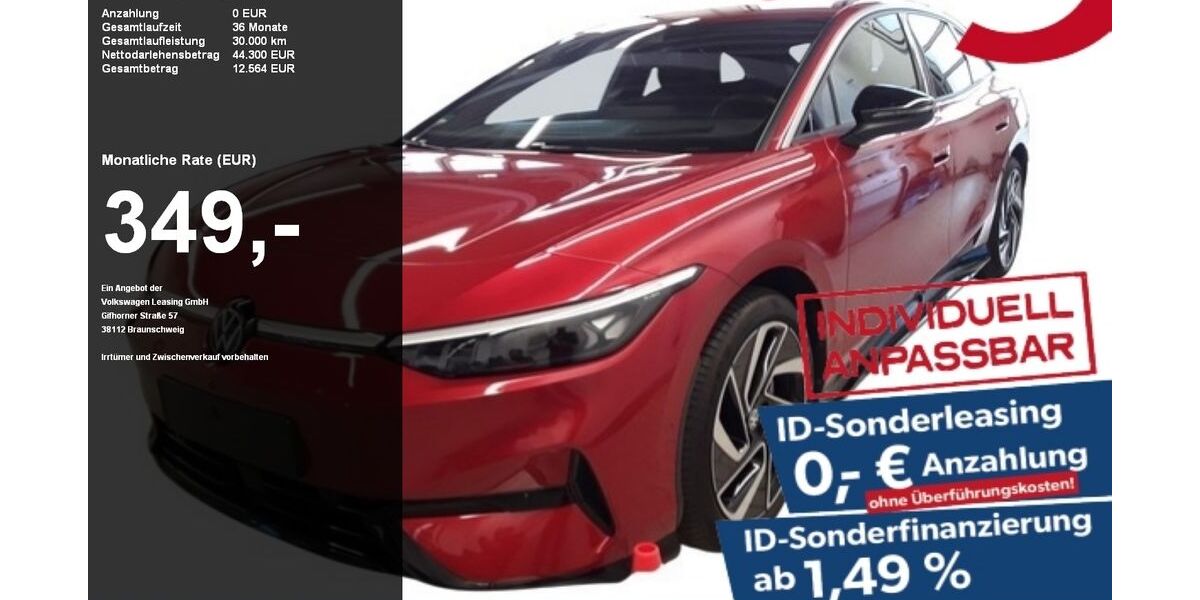 VW ID.7 9.300 km 44.220 &euro; Wackersdorf 92442