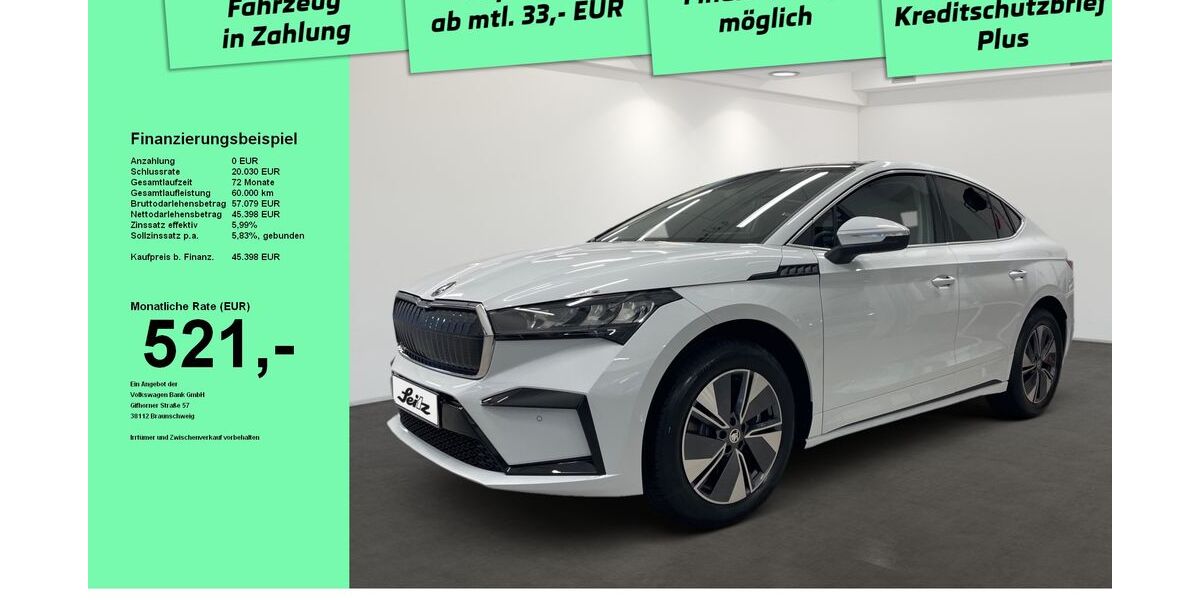 Skoda Enyaq 4.000 km 45.398 &euro; Kempten 87439