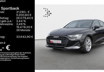 Audi A3 27.674 km 31.280 &euro; Schweinfurt 97424