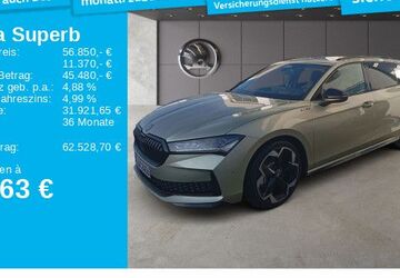Skoda Superb 8.542 km 56.850 &euro; Frankfurt 60326