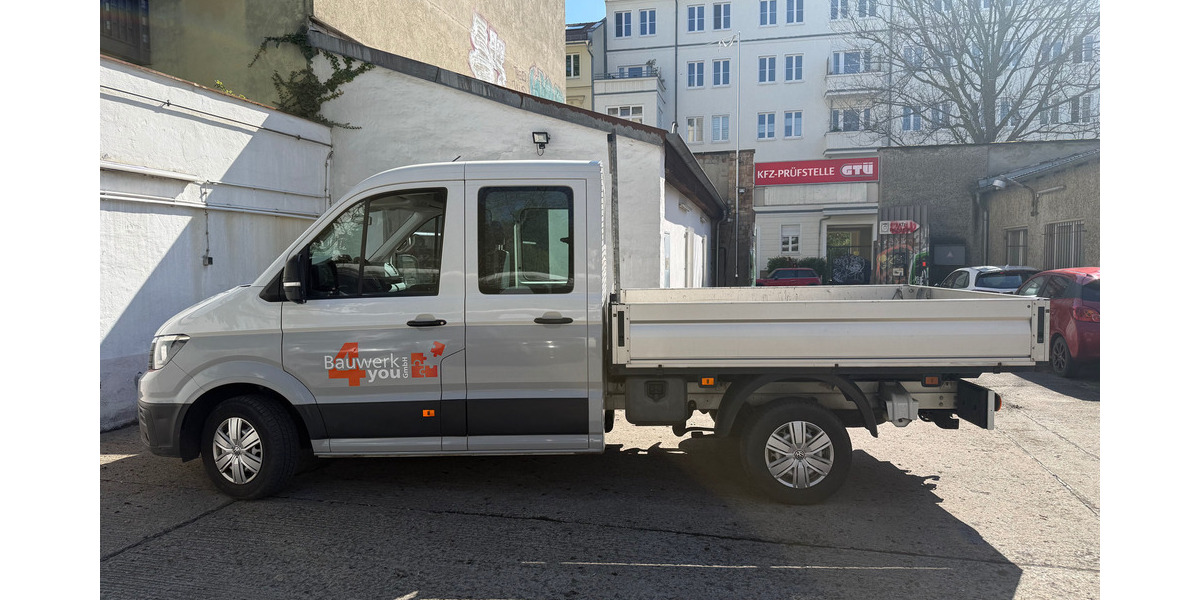 VW Crafter Pritsche 35 DOKA mittellang AHK Tempo. 146.338 km 18.400 &euro; Berlin 10247