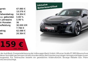 Audi RS e-tron GT 75.018 km 67.880 &euro; Nürnberg 90441