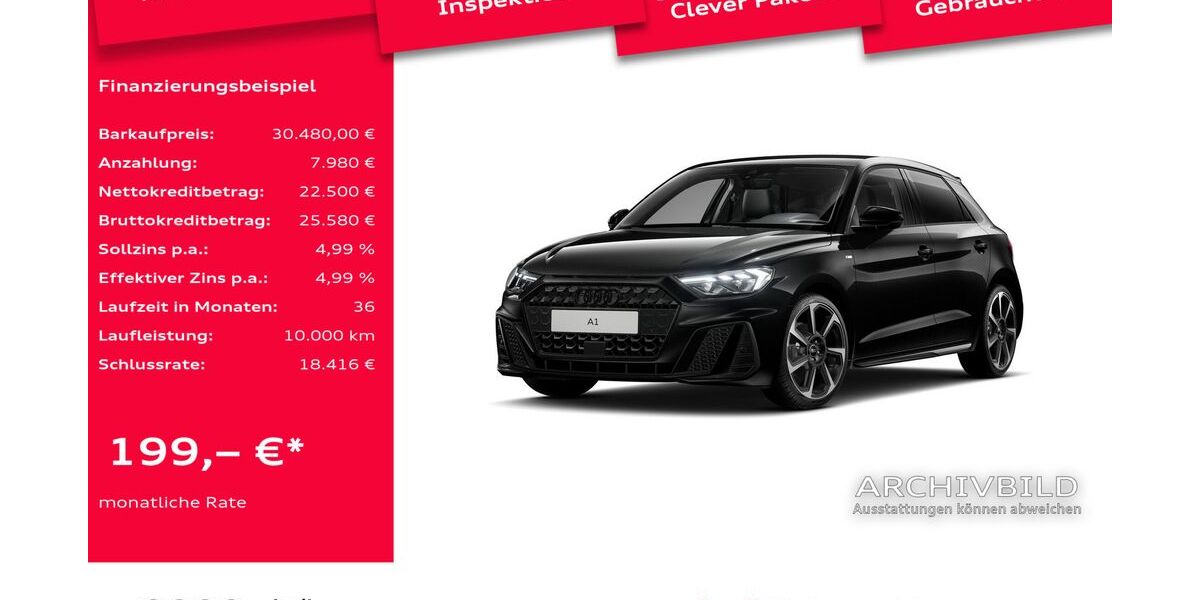 Audi A1 6.810 km 29.980 &euro; Leverkusen 51373