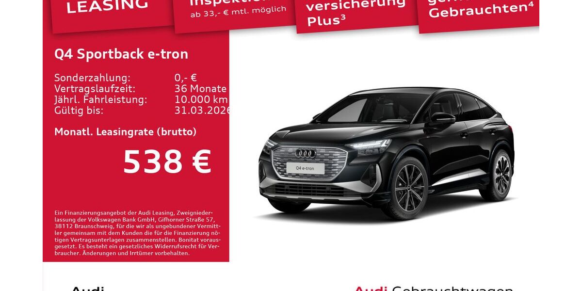 Audi Q4 e-tron 2.370 km 55.450 &euro; Dresden 01067