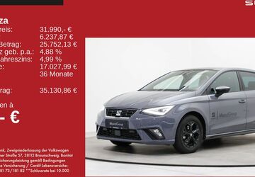 Seat Ibiza 7.500 km 31.990 &euro; Feldkirchen-Westerham 83620