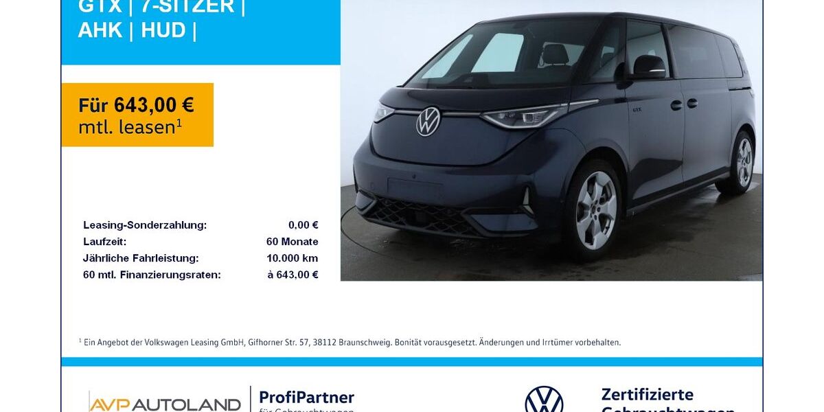 VW ID. Buzz 22.162 km 69.650 &euro; Plattling 94447