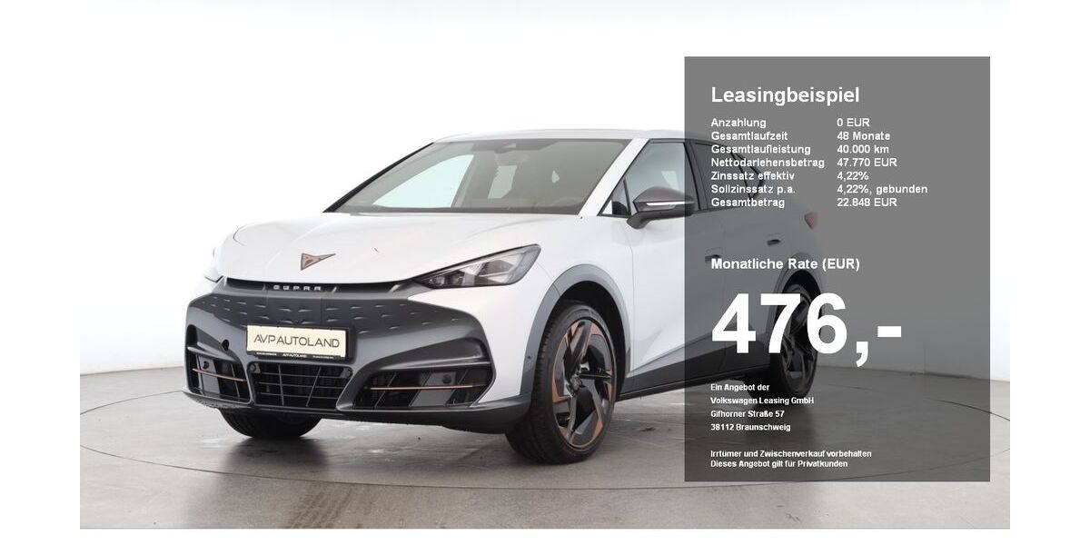 Cupra Tavascan 5.300 km 46.580 &euro; Passau 94036