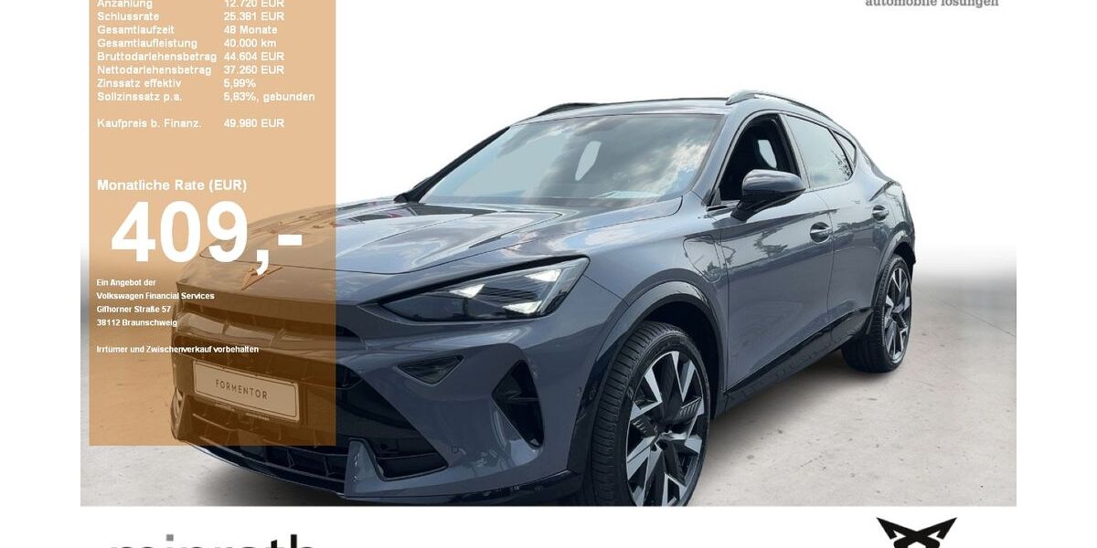 Cupra Formentor 14.450 km 41.500 &euro; Moers-Hülsdonk 47441