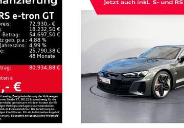 Audi RS e-tron GT 51.058 km 66.960 &euro; Reutlingen 72760