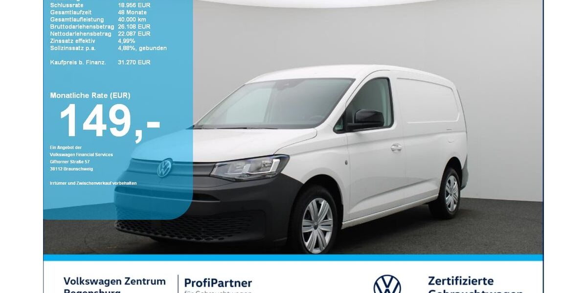 VW Caddy Maxi 17.800 km 31.270 &euro; Regensburg 93053