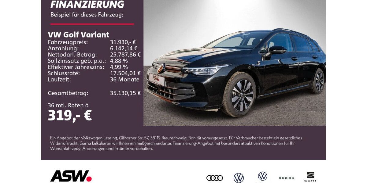 VW Golf 28.000 km 31.930 &euro; Weinsberg 74189