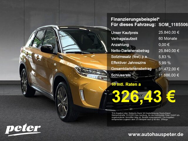 Suzuki Vitara 2.843 km 25.840 &euro; Nordhausen 99734