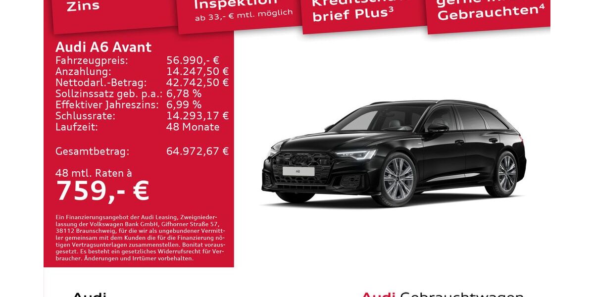 Audi A6 28.832 km 55.990 &euro; Dresden 01067