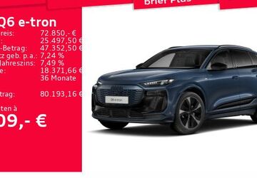Audi Q6 e-tron 20.536 km 72.850 &euro; Frankfurt am Main 60326
