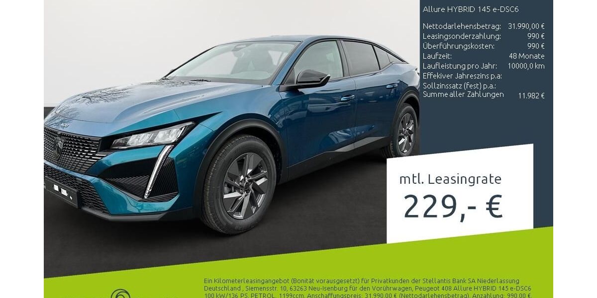 Peugeot 408 15.567 km 31.440 &euro; Bocholt 46395