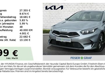 Kia ceed / Ceed 5.900 km 27.355 &euro; Nürnberg 90425