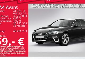 Audi A4 36.815 km 41.591 &euro; Eching 85386