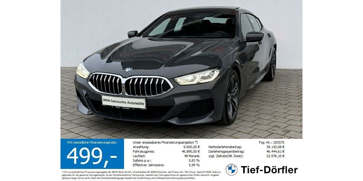 BMW 840 143.424 km 43.599 &euro; Marktsteft 97342