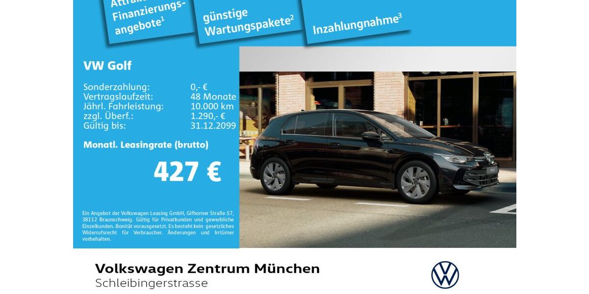 VW Golf 3.000 km 34.229 &euro; München 81669