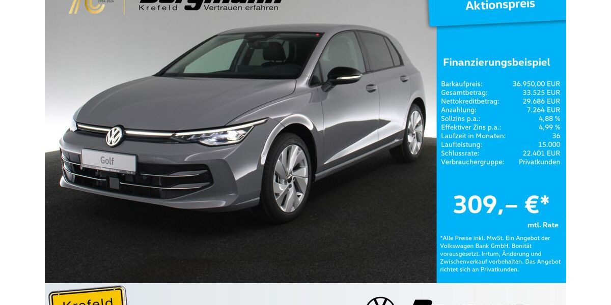 VW Golf 2.500 km 36.950 &euro; Krefeld 47803