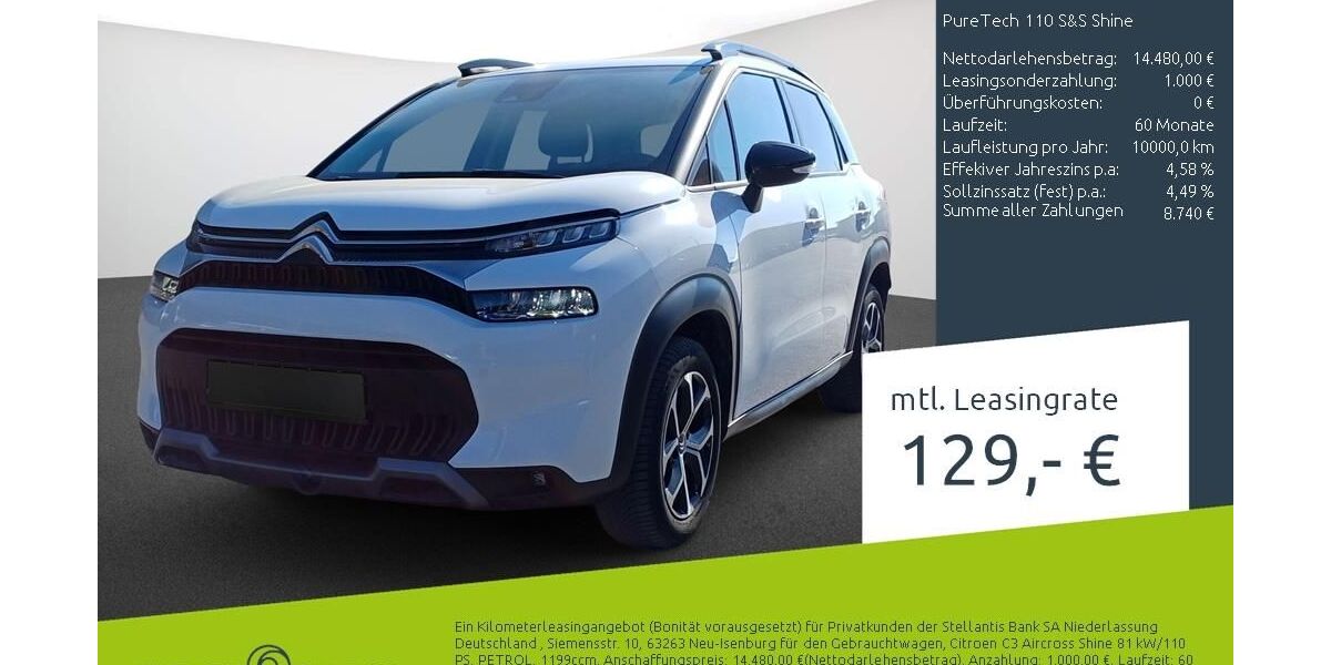 Citroen C3 Aircross 30.658 km 14.480 &euro; Borken 46325