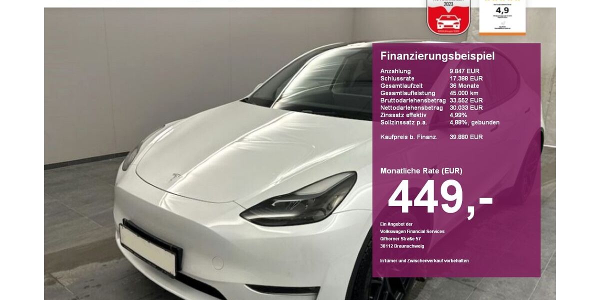 Tesla Model Y 37.900 km 39.880 &euro; Albbruck 79774